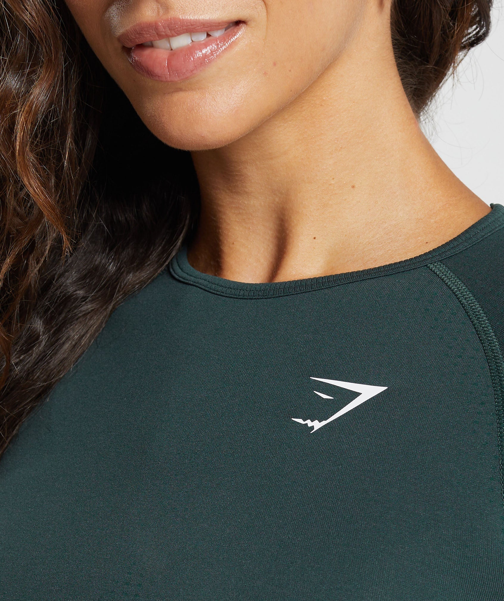 Vital Tight T-Shirt Woodland Green Marl