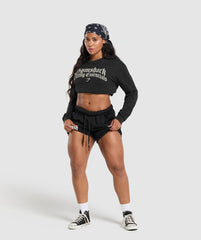 Lifting Essentials Long Sleeve Top Black