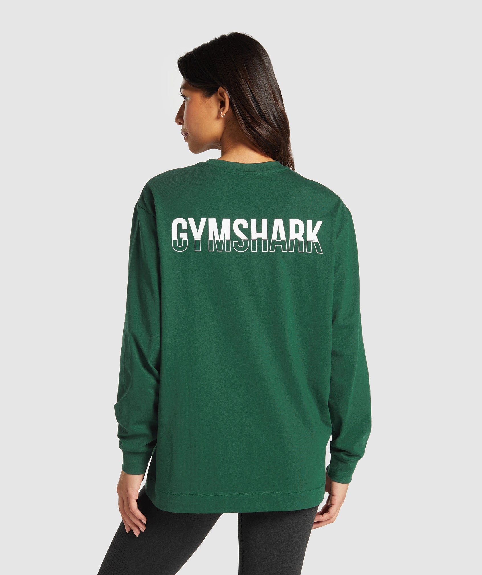 Fraction Long Sleeve T-Shirt Conditioning Green