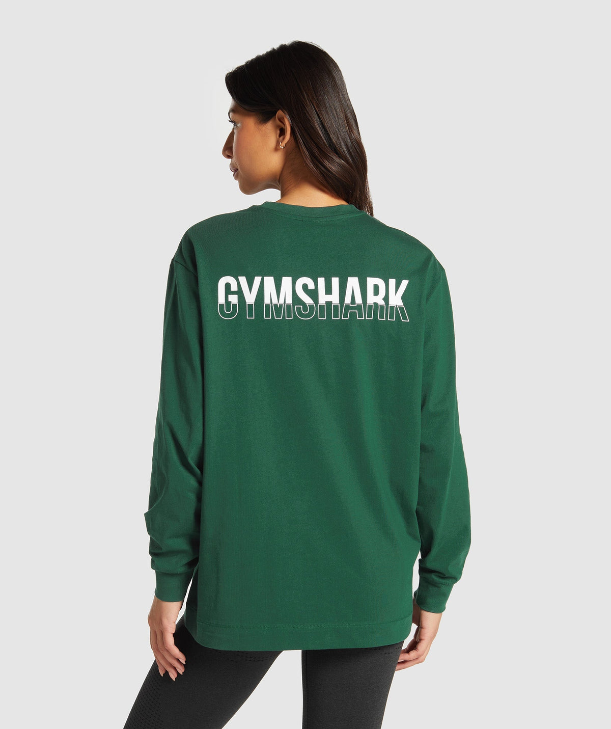 Fraction Long Sleeve T-Shirt Conditioning Green