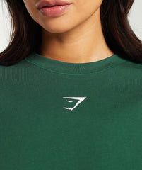 Fraction Long Sleeve T-Shirt Conditioning Green