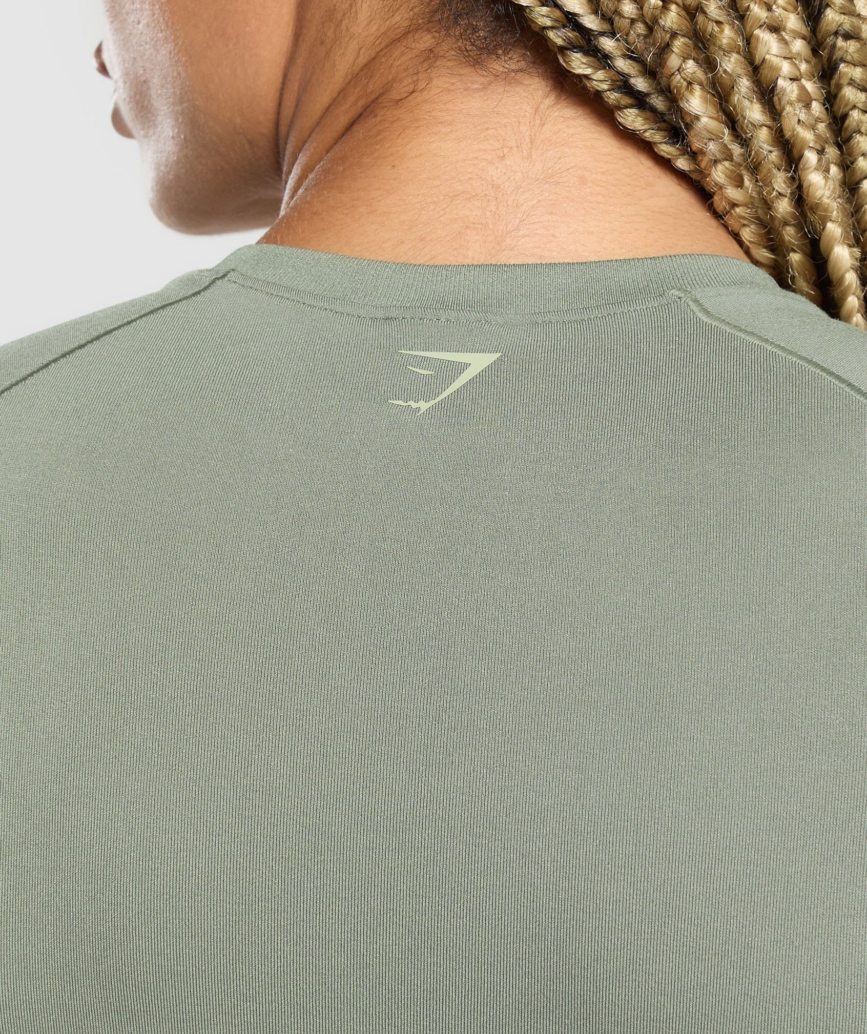 Off Duty Seamless Baby Tee Unit Green