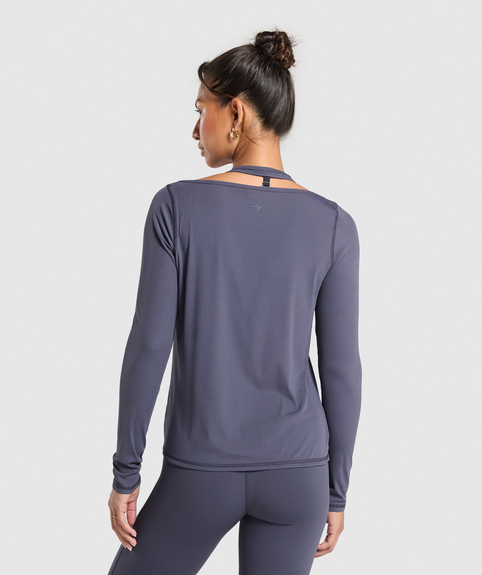 Elevate Long Sleeve Top Heavy Blue