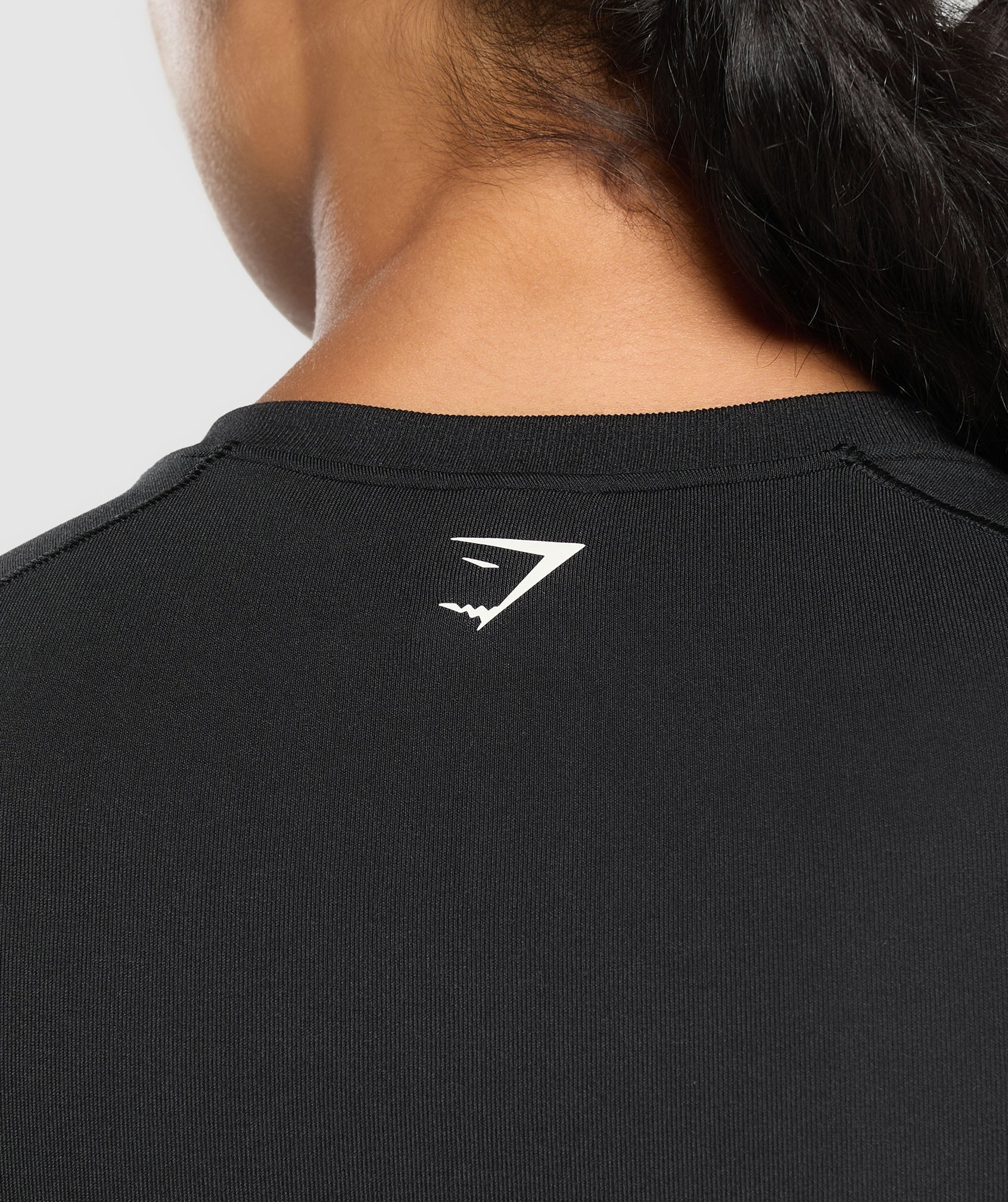 Off Duty Seamless Baby Tee Black