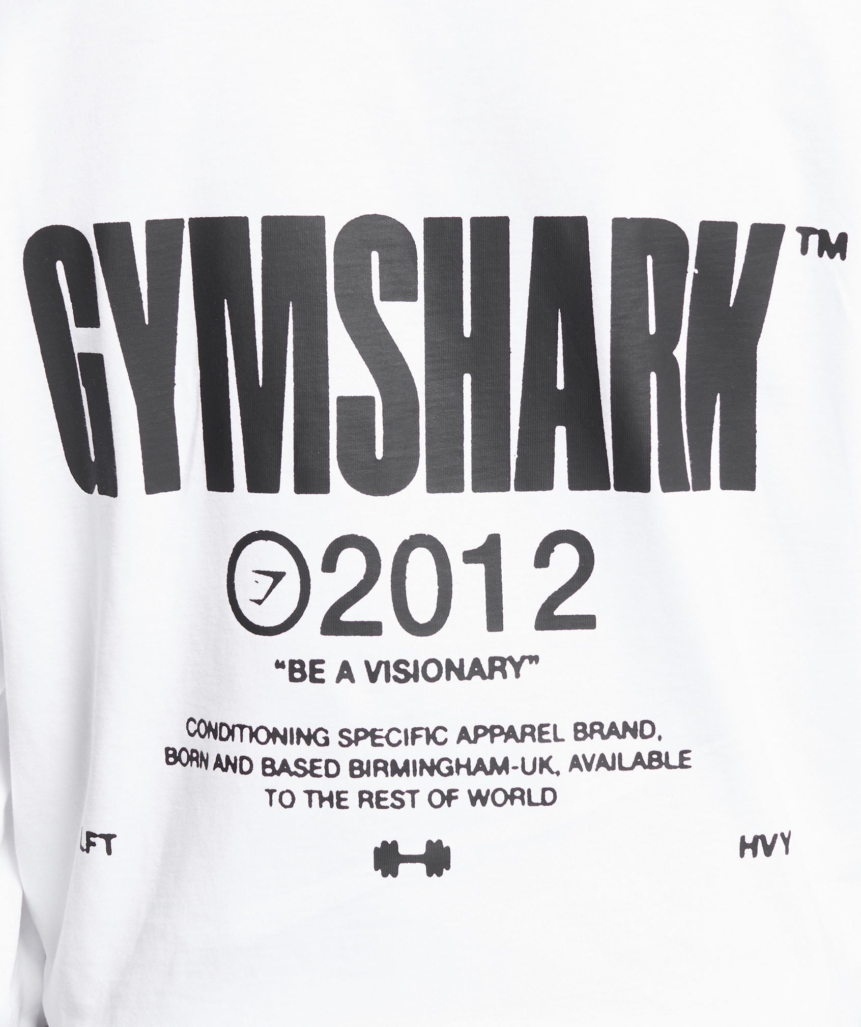 Be a Visionary Long Sleeve Top White