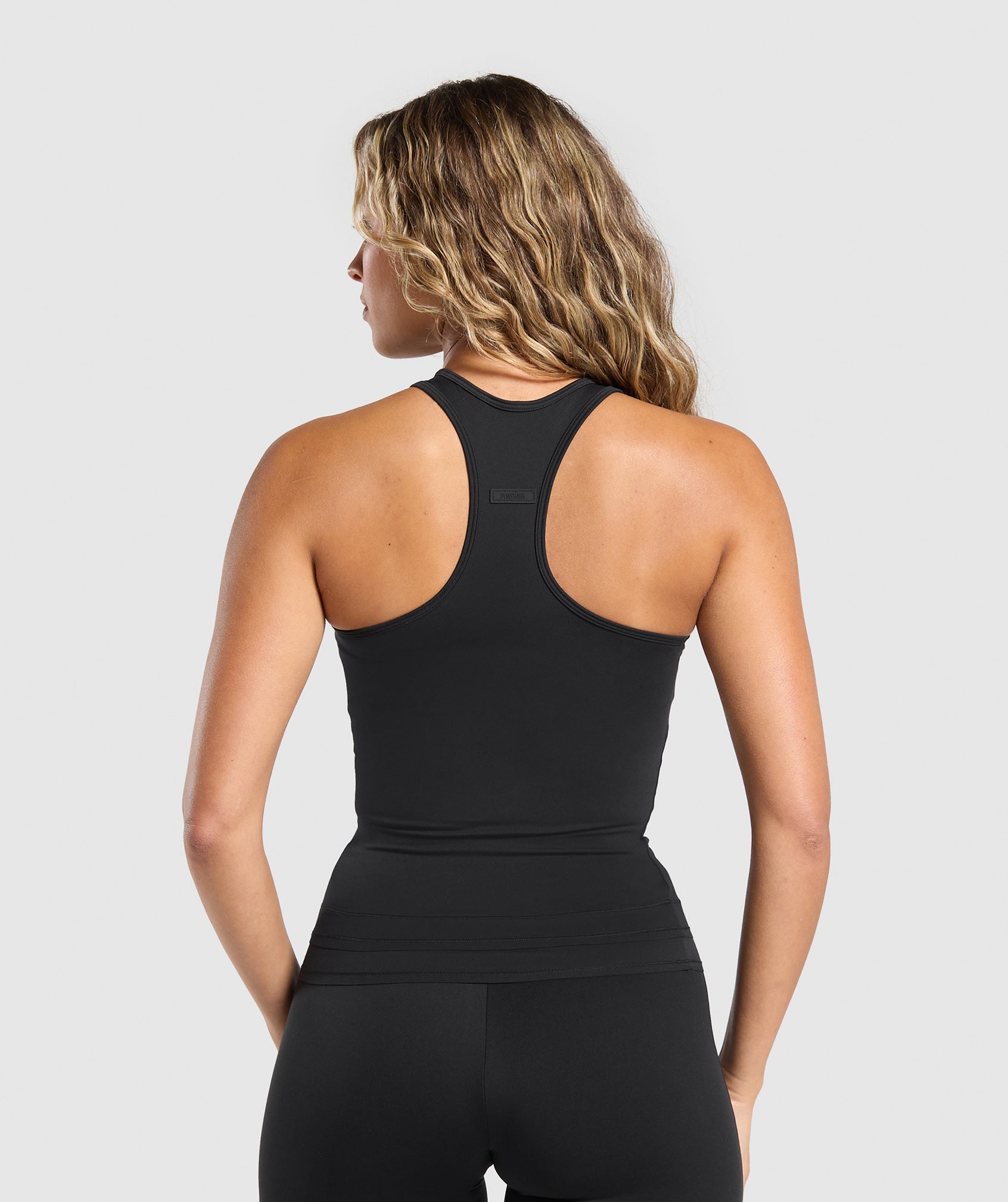 Rest Day Luxe Racer Tank Black