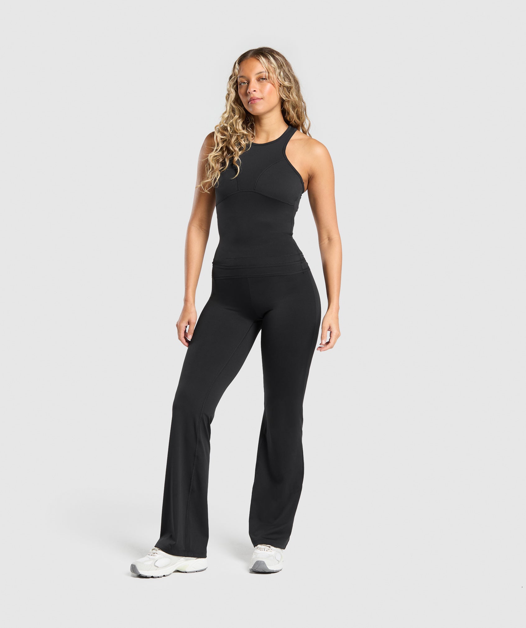 Rest Day Luxe Racer Tank Black