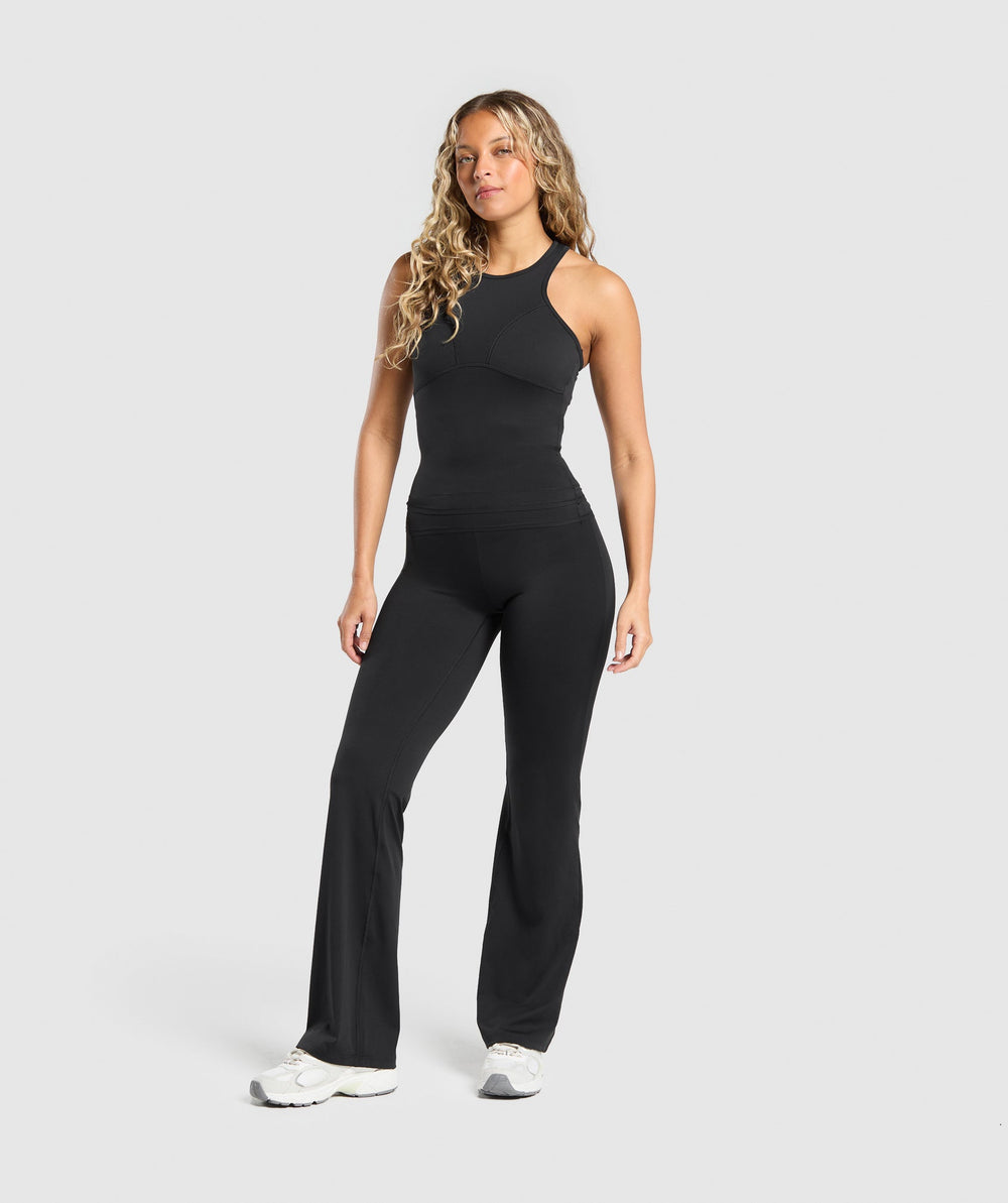 Rest Day Luxe Racer Tank Black