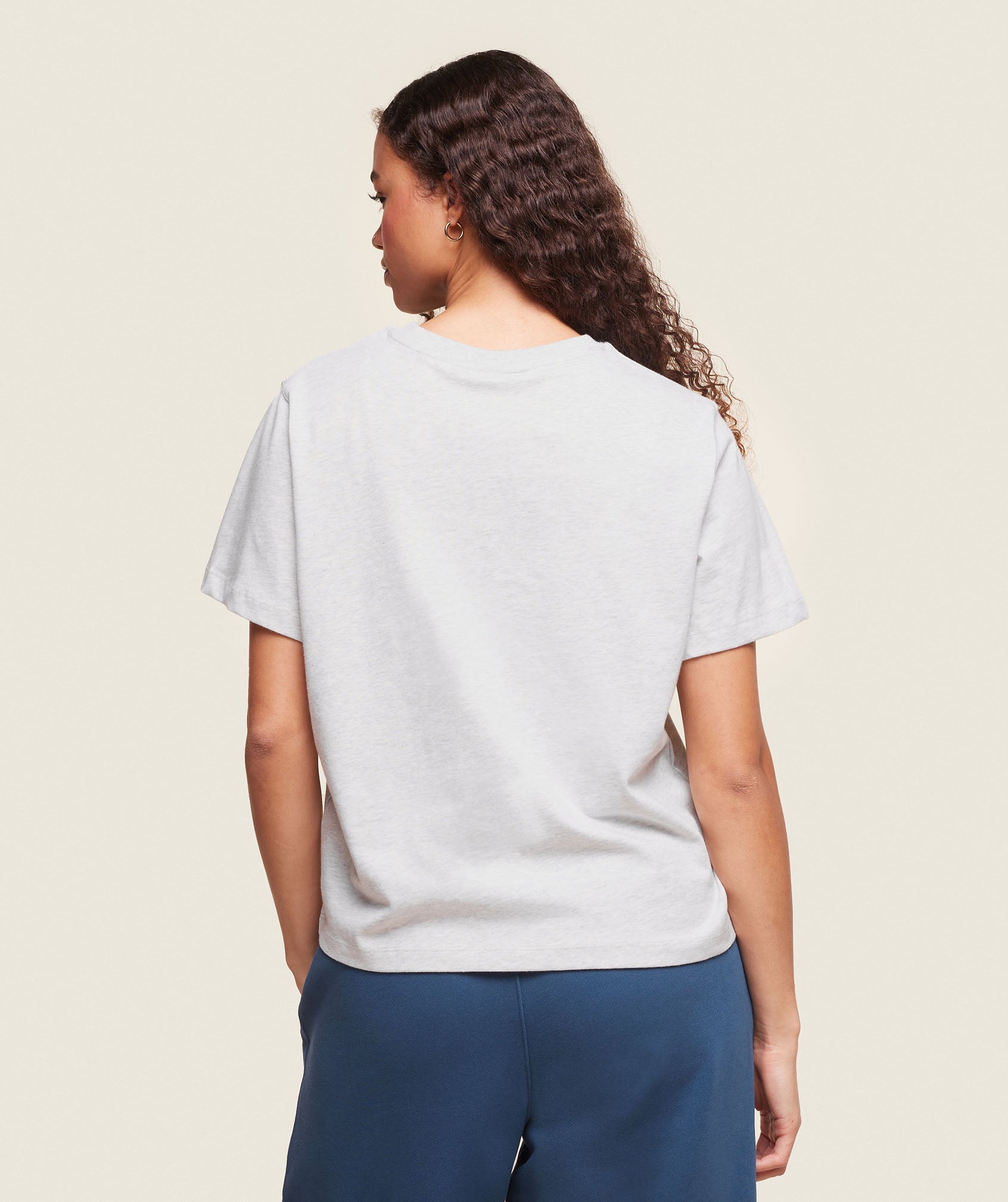 Phys Ed T-Shirt Light Grey Marl