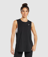 Training Drop Arm Tank Black