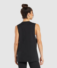 Training Drop Arm Tank Black