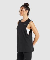 Training Drop Arm Tank Black
