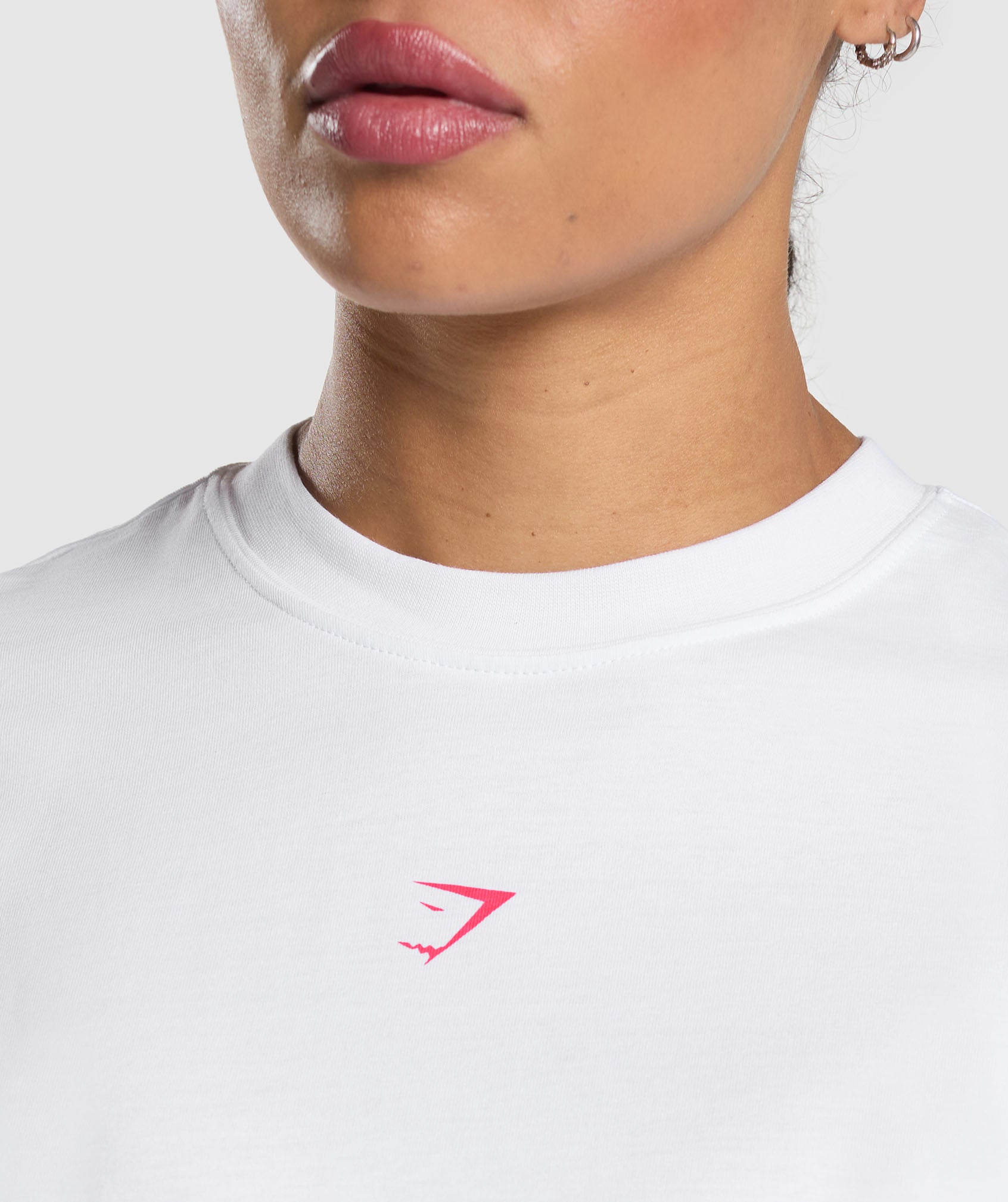 Graphic Reaper Oversized Tee White
