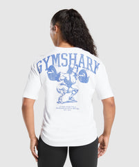 Lifting Graphic T-Shirt White