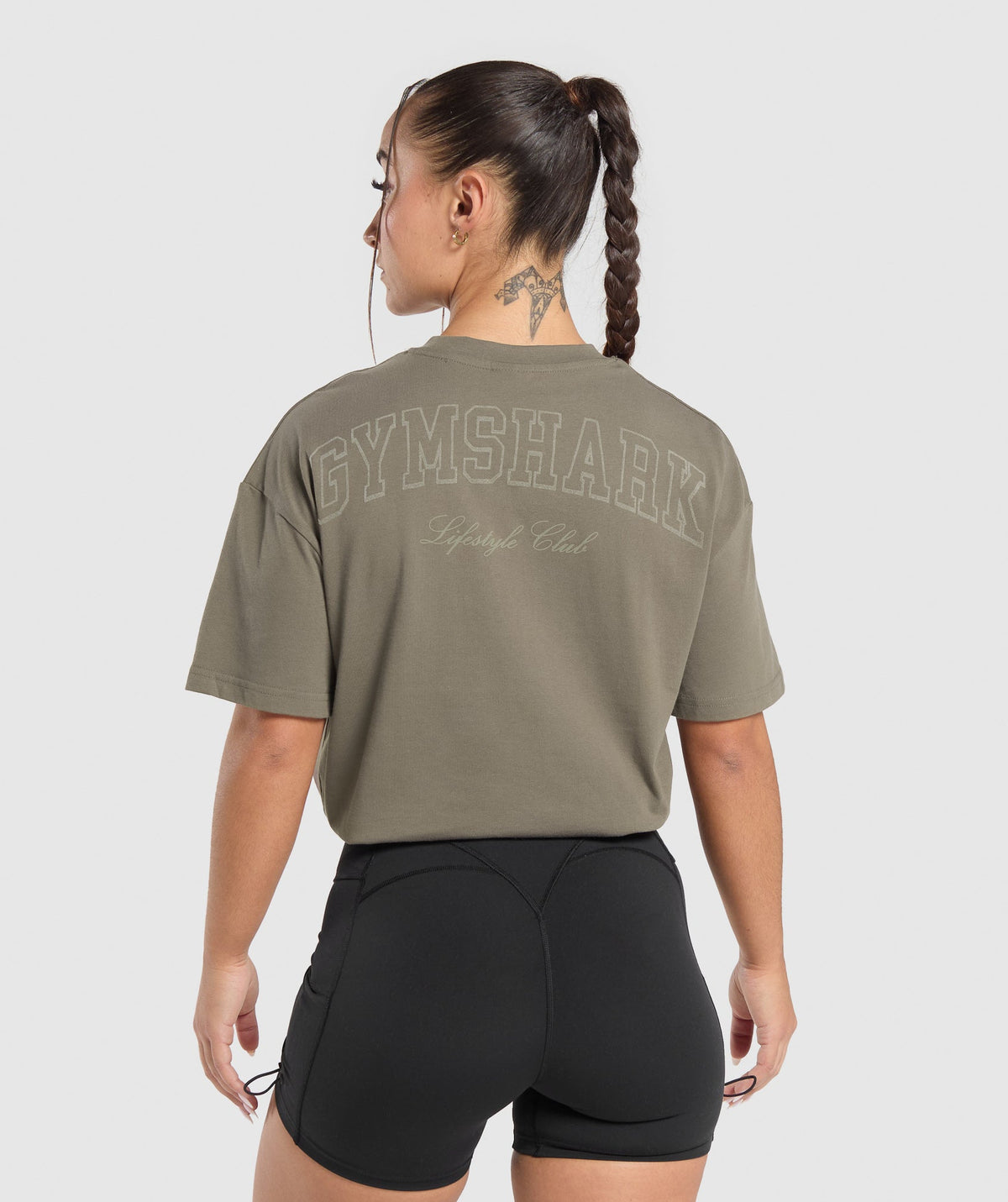 Campus Classics Graphic T-Shirt Camo Brown