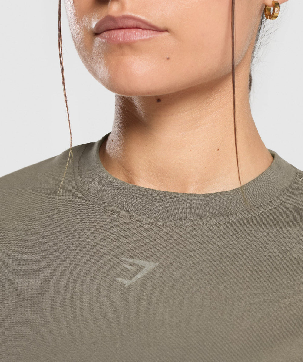 Campus Classics Graphic T-Shirt Camo Brown