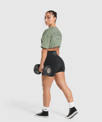 Campus Classics Graphic T-Shirt Unit Green