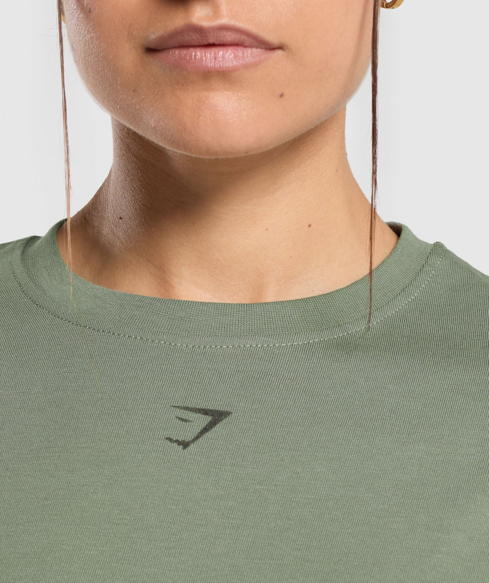 Campus Classics Graphic T-Shirt Unit Green