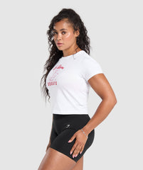I Love Squats Baby T-Shirt White