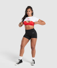 I Love Squats Baby T-Shirt White
