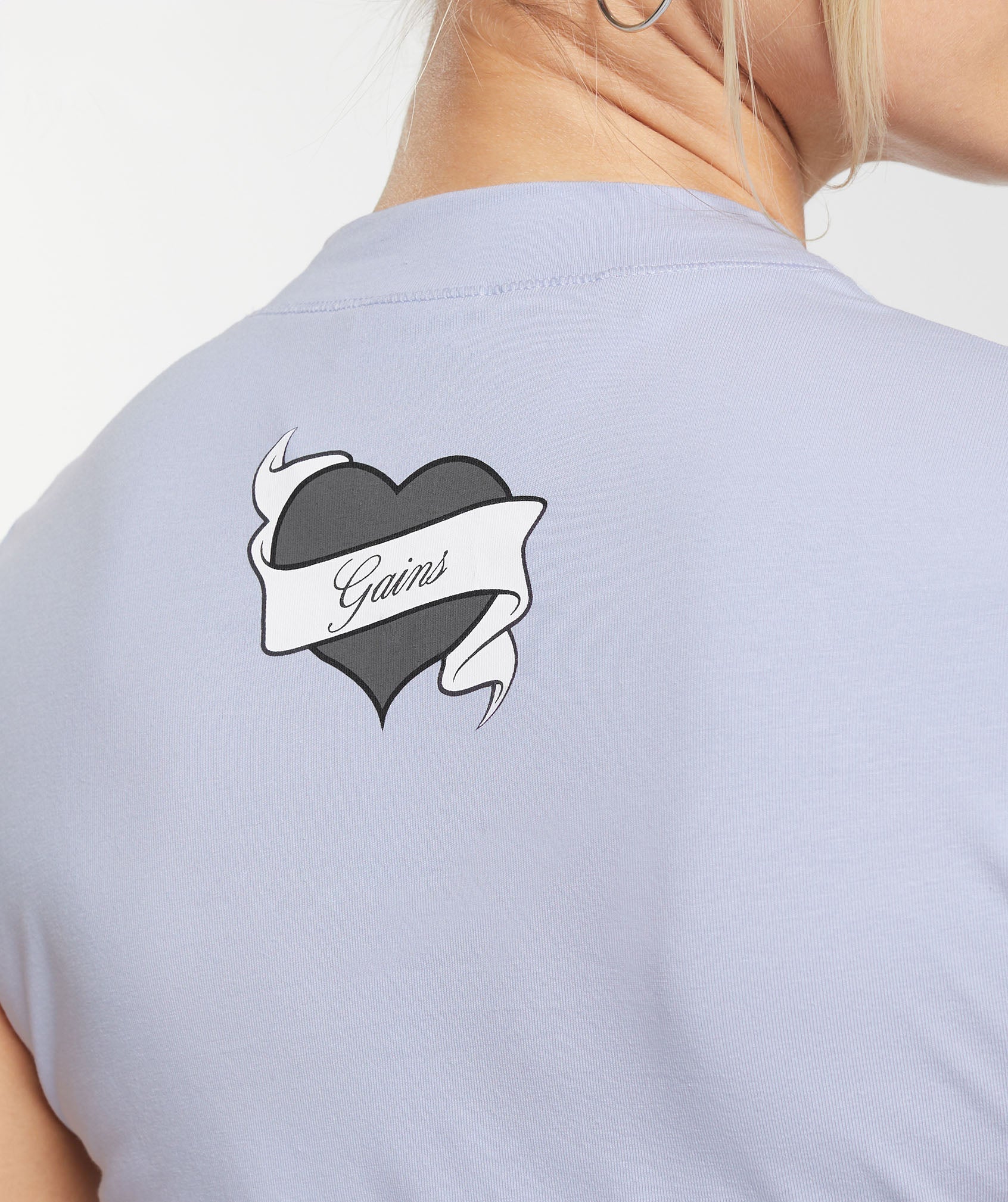 Tattoo T-Shirt Silver Lilac