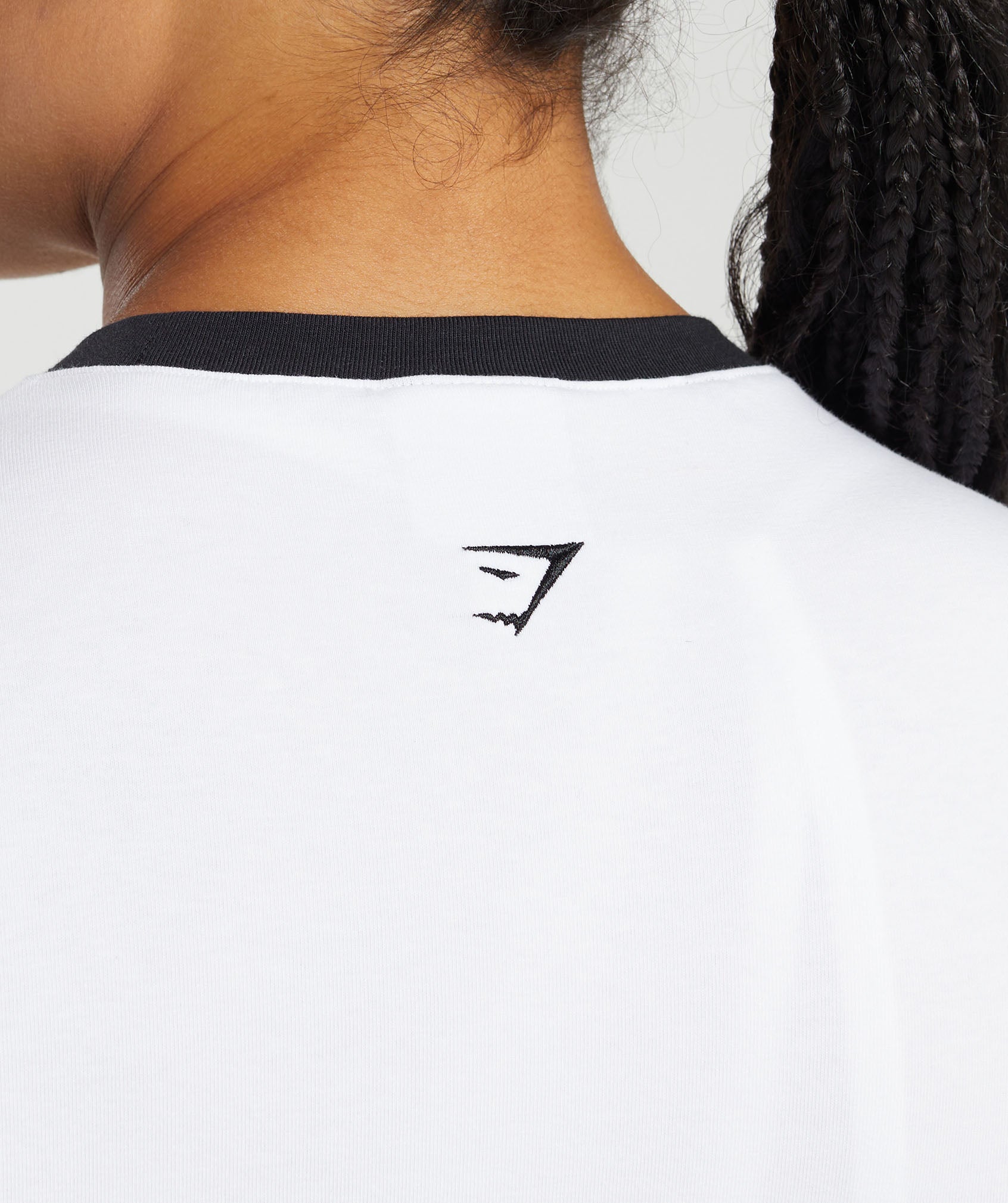 Lifting Graphic Baby T-Shirt White/Black