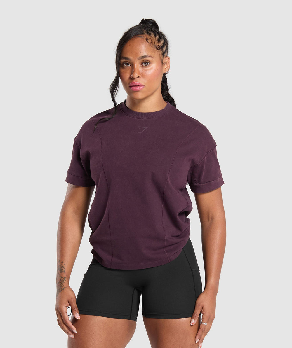 Elevated Power T-Shirt Depth Purple