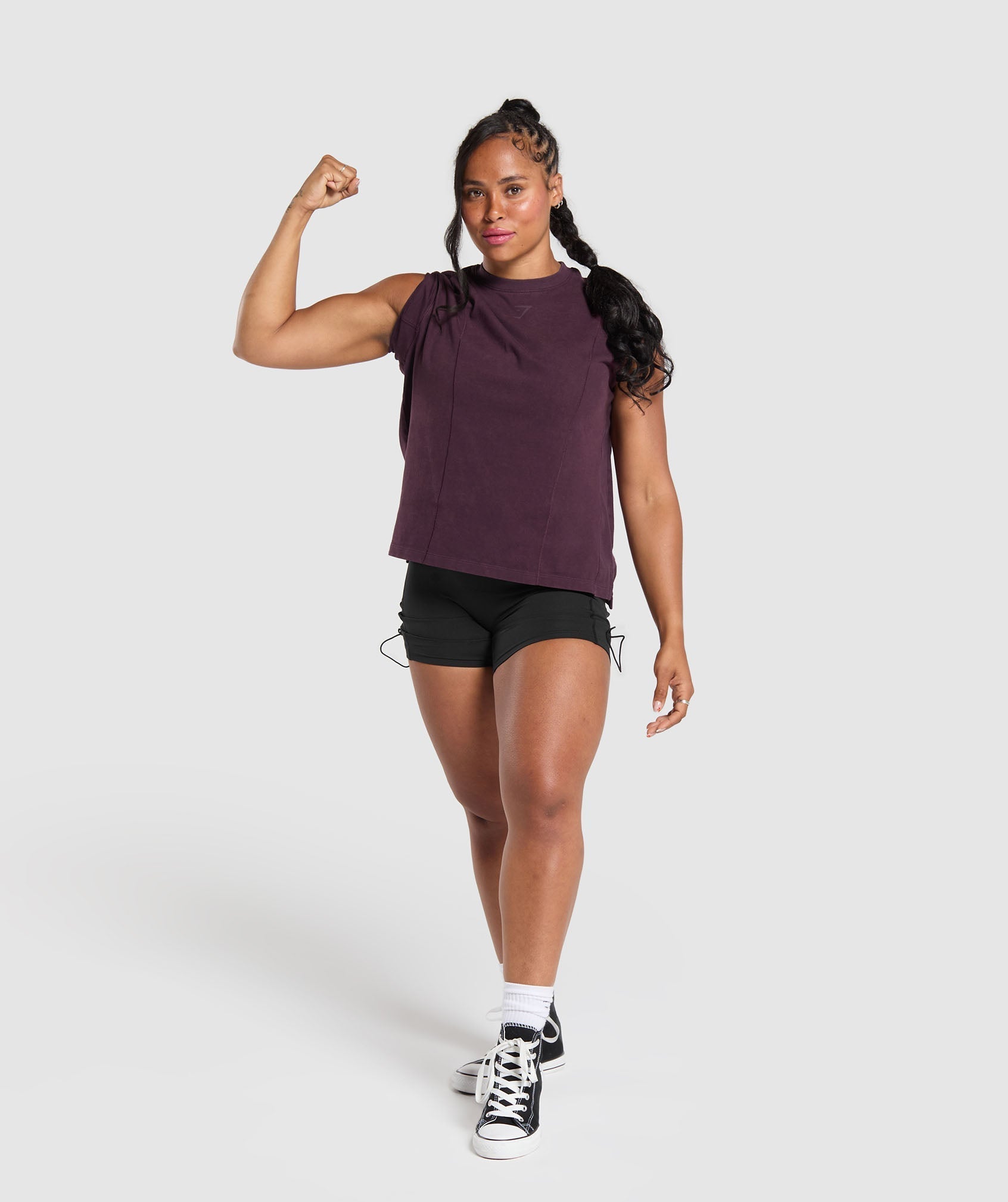 Elevated Power T-Shirt Depth Purple