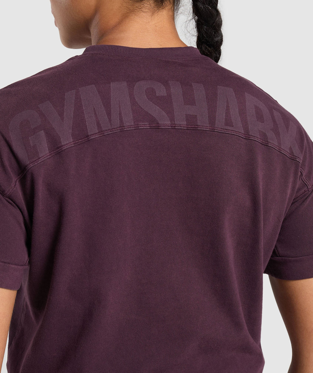 Elevated Power T-Shirt Depth Purple