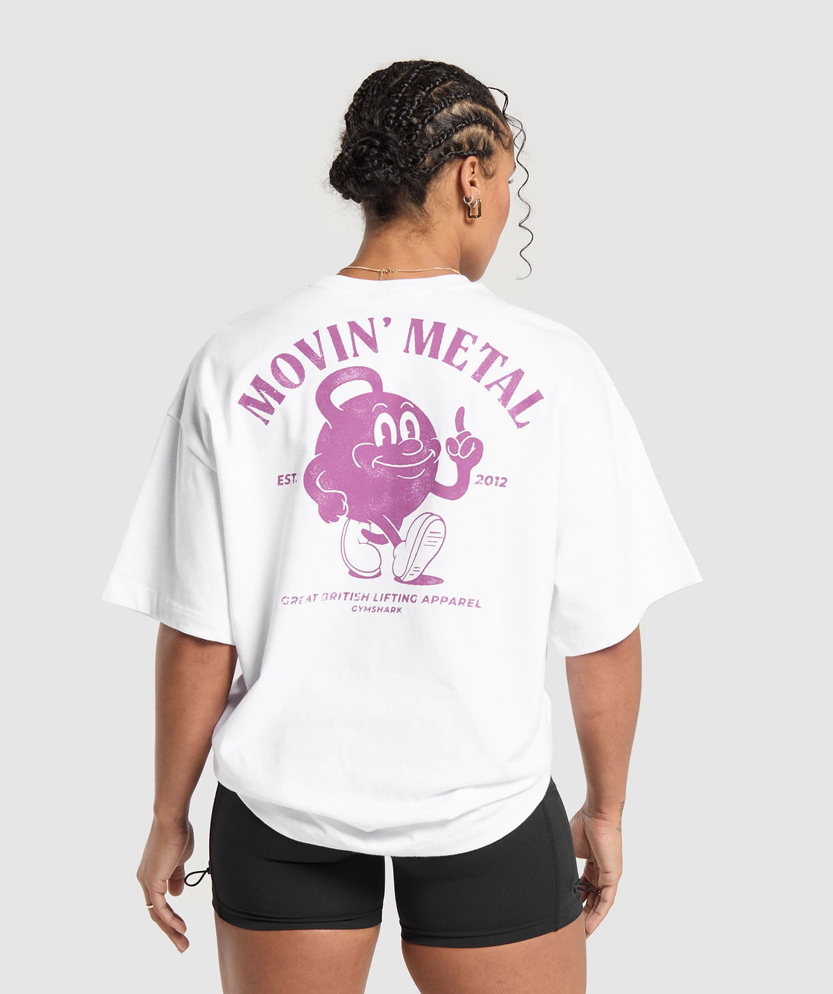 Movin' Metal T-Shirt White