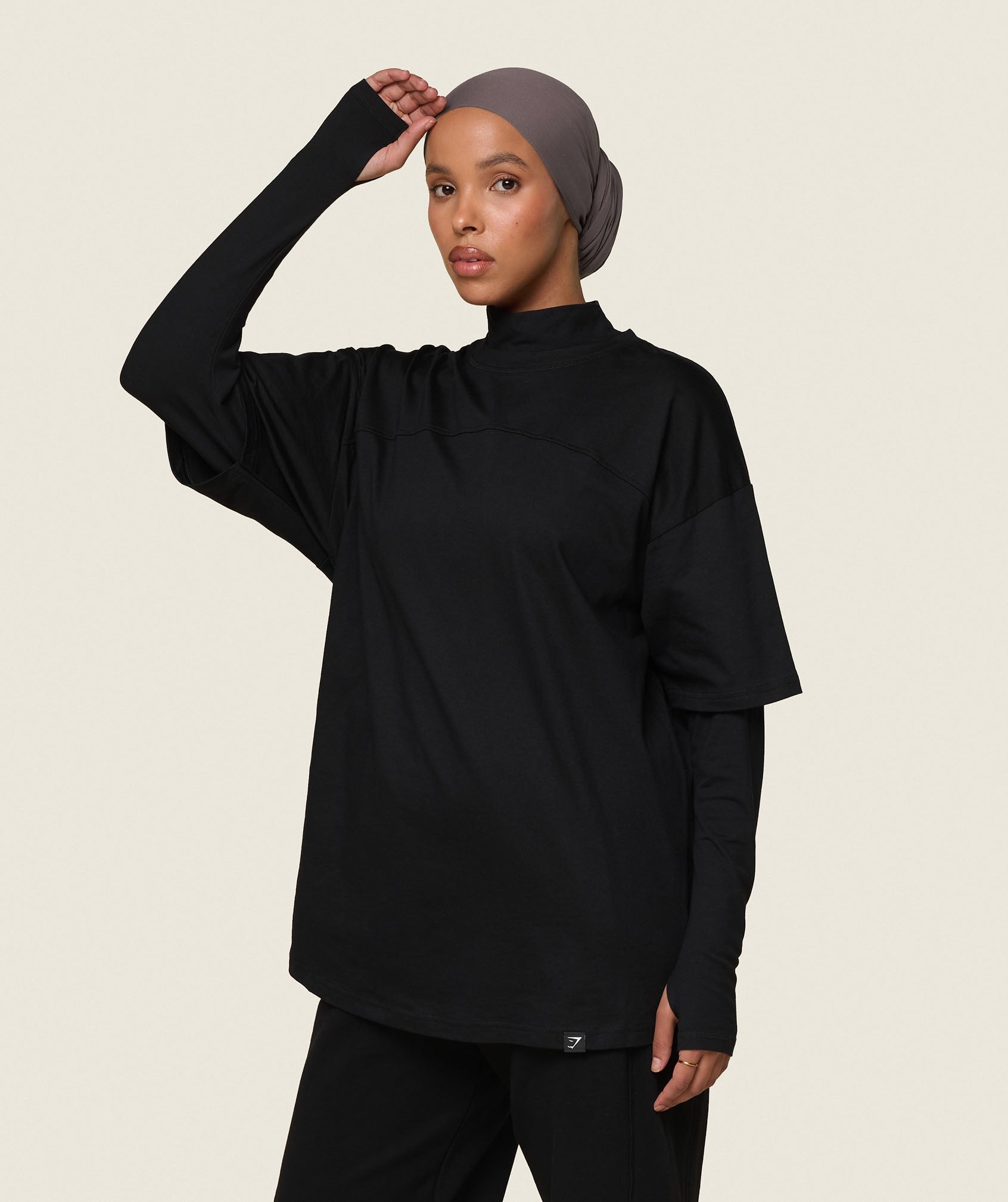 GS x Leana Deeb Oversized T-shirt Black