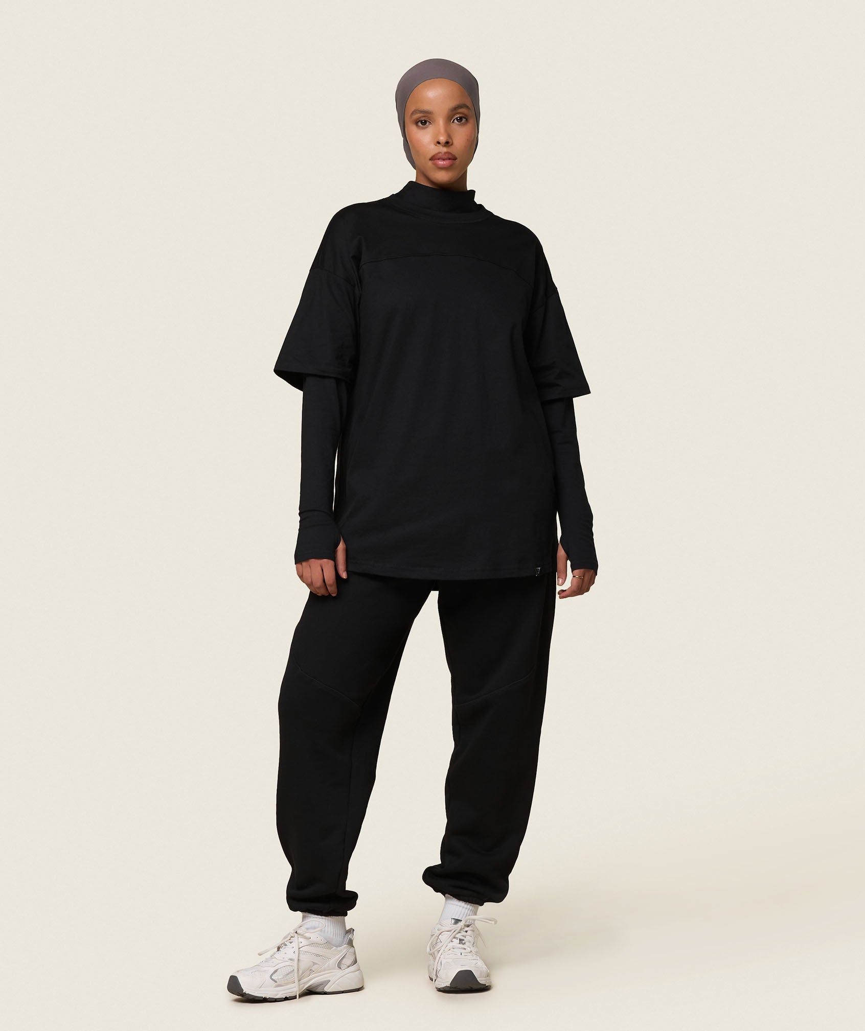 GS x Leana Deeb Oversized T-shirt Black
