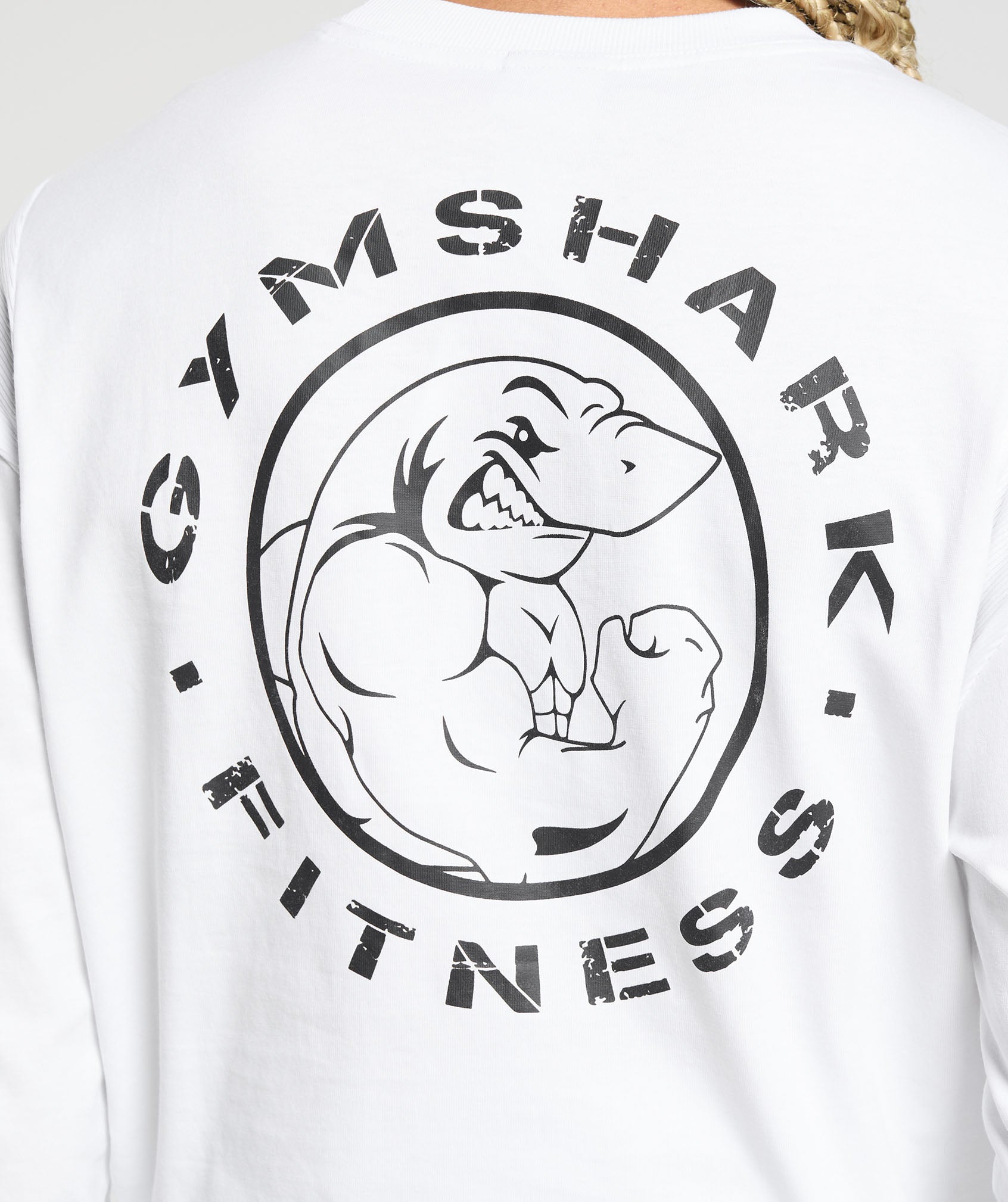 Legacy Oversized Long Sleeve Top White