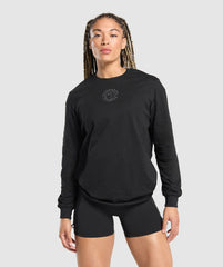 Legacy Oversized Long Sleeve Top Black