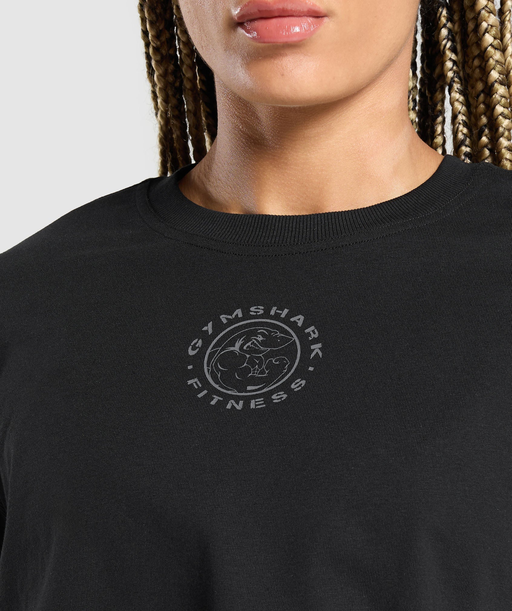 Legacy Oversized Long Sleeve Top Black