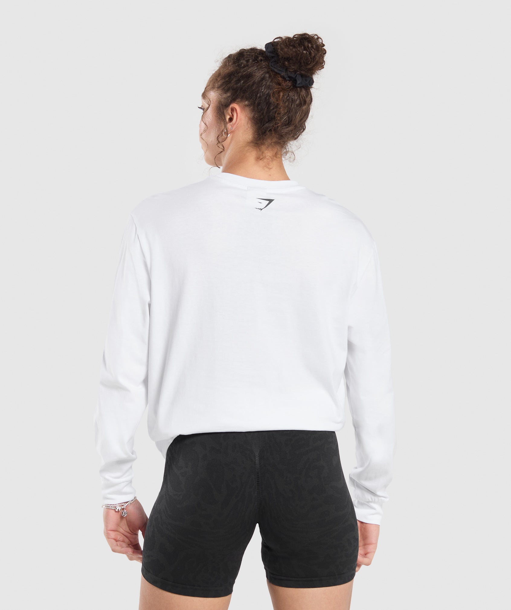 Strength Department Long Sleeve Skater White