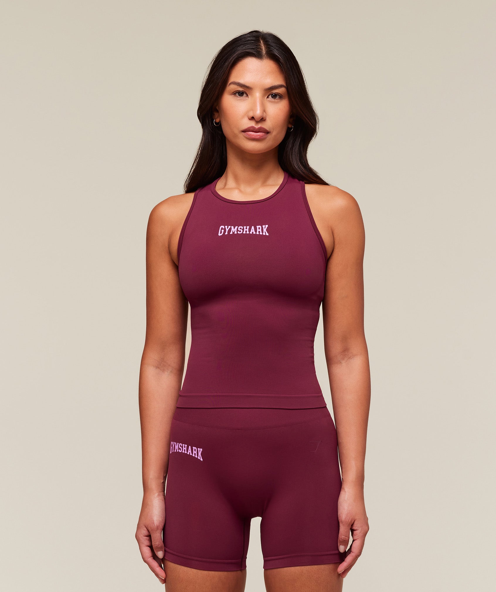 Everyday Seamless Graphic Tank Strong Pink
