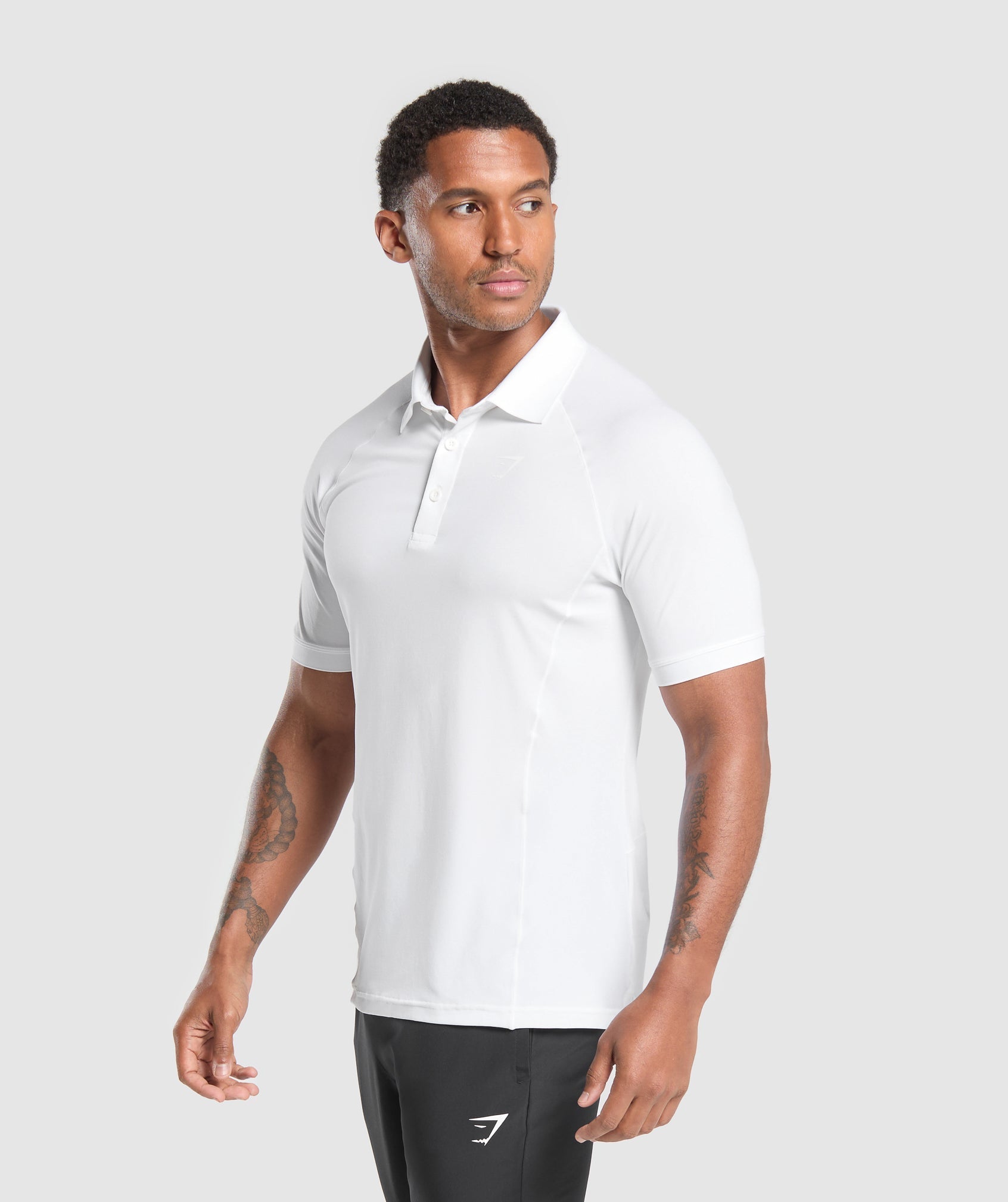 Performance Polo Shirt White