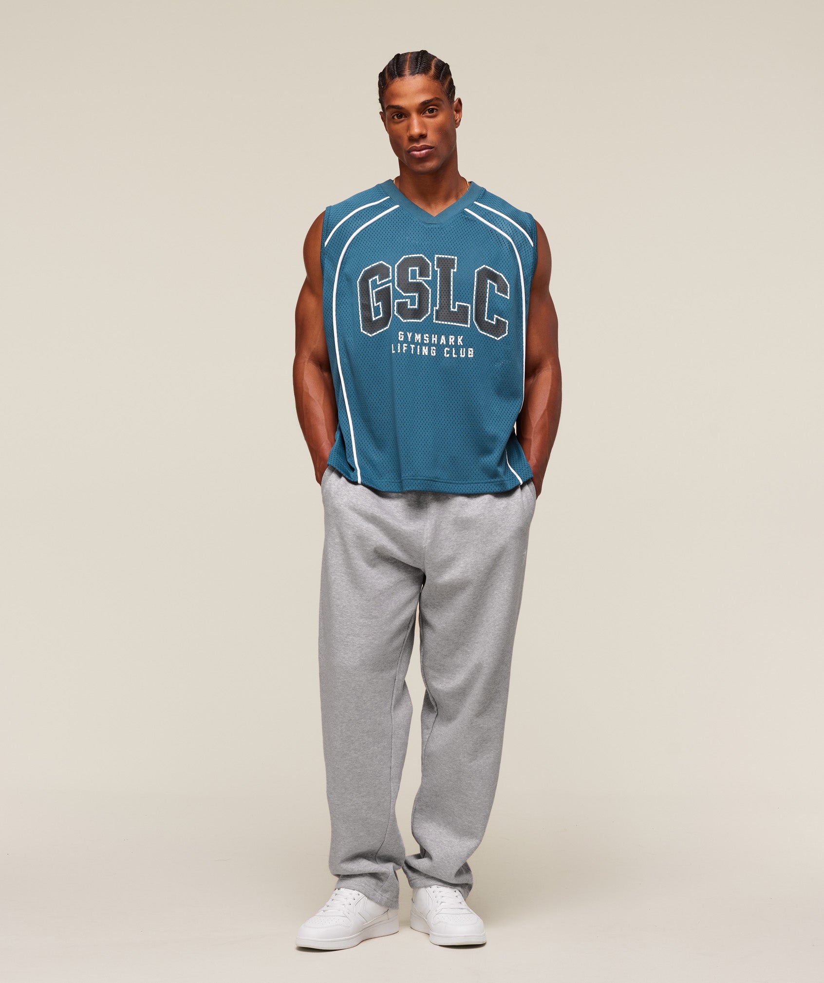 GSLC Sports Jersey Tank Success Blue