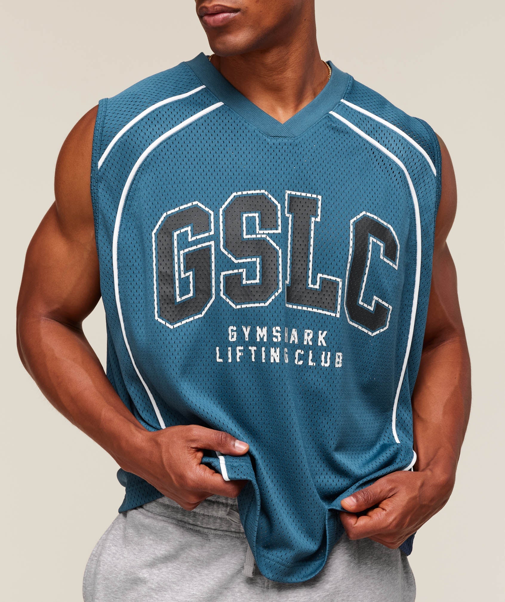 GSLC Sports Jersey Tank Success Blue