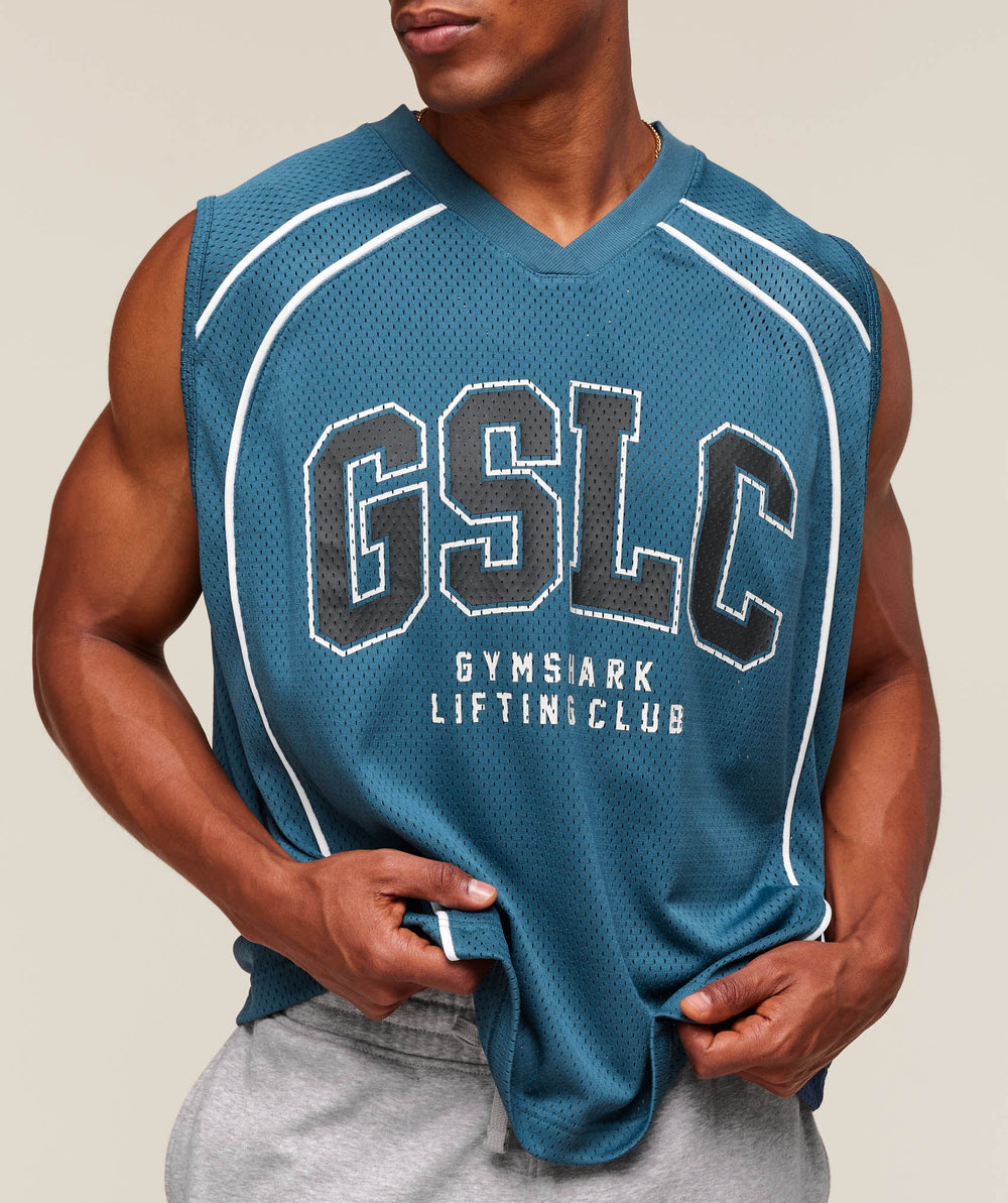 GSLC Sports Jersey Tank Success Blue