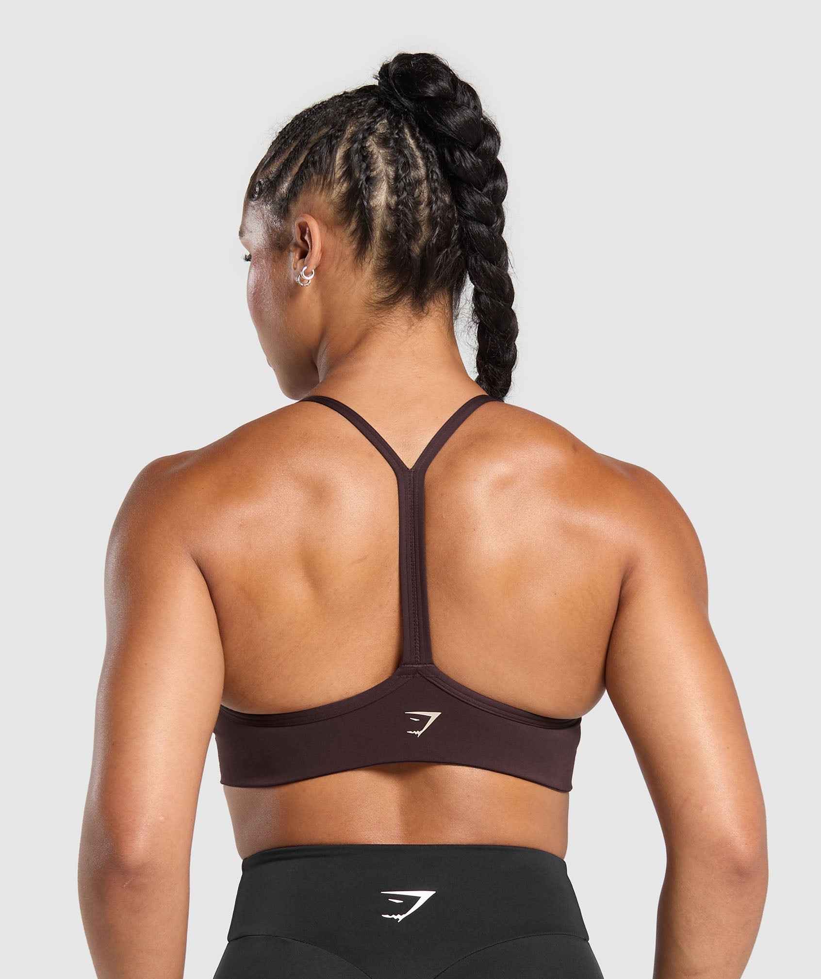 Lifting Club Retro Bra Heritage Brown