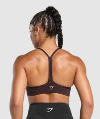 Lifting Club Retro Bra Heritage Brown
