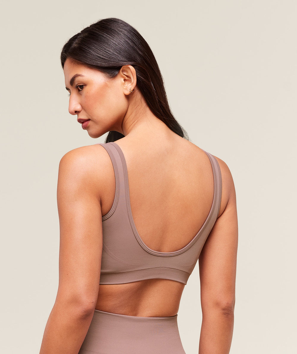 Everyday Seamless Sports Bra Chestnut Pink