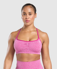 Lift Seamless Sports Bra Winning Pink/White Marl