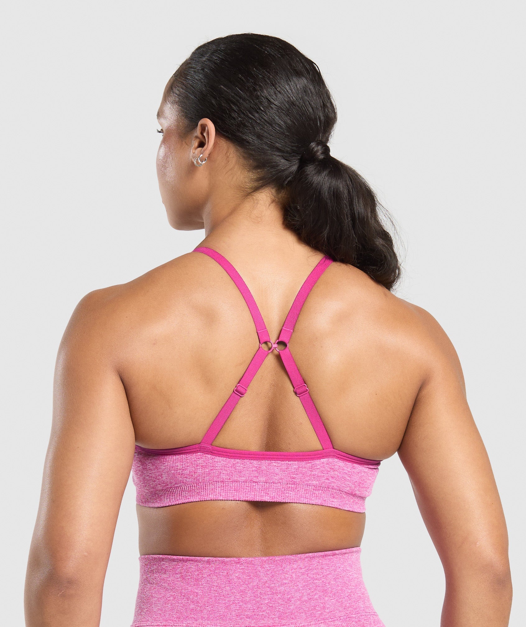 Lift Seamless Sports Bra Winning Pink/White Marl