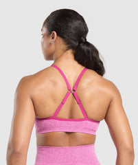 Lift Seamless Sports Bra Winning Pink/White Marl