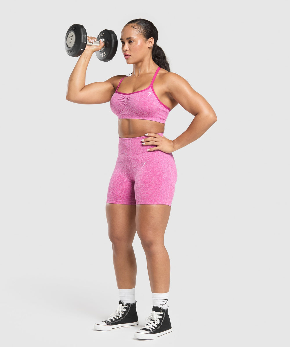 Lift Seamless Sports Bra Winning Pink/White Marl