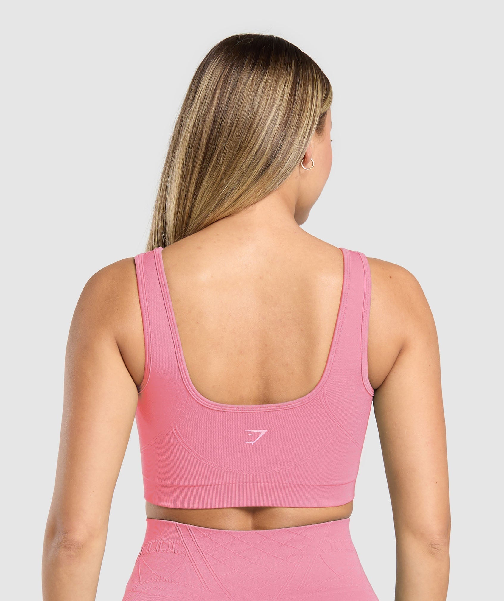 Corset Seamless Sports Bra Sunset Pink