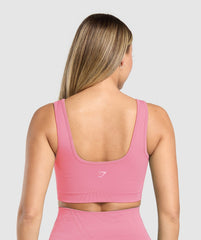 Corset Seamless Sports Bra Sunset Pink